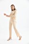 Women's Chain Detail Wrapped Trousers Suit - 3