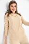 Women's Chain Detail Wrapped Trousers Suit - 7
