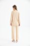 Women's Chain Detail Wrapped Trousers Suit - 8