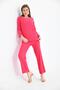 Women's Chain Detail Wrapped Trousers Suit - 5