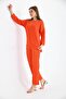 Women's Chain Detail Wrapped Trousers Suit - 5