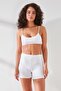 C11430 Women's Modal Cotton Shorts White - 4