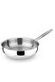Oscar Leather N Steel Pan 28 cm — Stainless Steel, Multi-Purpose Pan with Metal Handle - 2