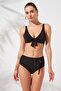 Lolita Tie-up Underwire High Waist Bikini Set
