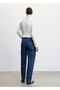 Cargo Jean Pants with Pockets - 4