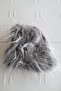 Gear Shift Ornament, Gear Plush Gray White - 2