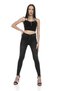 Ikon Gold Skinny Jeans with Smoked Nails, Women's Washed Lycra - 5
