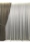 Background Curtain Linen Close Pleat Don't Want Iron Background