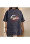 Niiss Boutique Washed Eat Art Unisex Vintage T-shirt