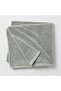Gray Cotton Set of 2 Spa Towels 50 X 90 Cm & 90 X 150 Cm - 3