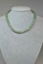 Aventurine Stone Light Color Necklace 8mm (with clip)