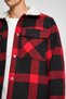 Men's Black Plaid Jacket 3WAM20300HW - 5