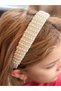 New Trend Fashion Luxury Wide Pearl Women's Children's Crown Pearl Crown White - 2