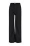 Siyah Yüksek Bel Pis Uç Detaylı Geniş Paça/Wide Leg Comfort/Orta Esnek Jeans TBBSS23CJ00009 - 12
