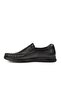 32618-1 Helmut Black Genuine Leather Men's Comfort Shoes - 2