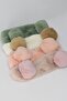 Pom Pom Plush Bandana Makeup Spa Hair Band White - 4