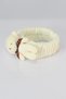 Teddy Bear Plush Bandana Hair Band Cream 0-10 Years Old