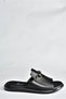 Black Genuine Leather Daily Women's Slippers P291009303 - 6