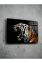 Kaplan Cam Tablo 30x45 cm Dekoratif Duvar Dekoru - 6