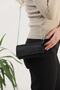 Black Glitter Evening Dress Bag, Leather Bag, Clutch Bag - 4