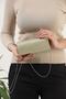 Gold Glitter Evening Dress Bag, Leather Bag, Clutch Bag