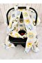 Muslin Stroller Cover and Baby Carrier Cushion