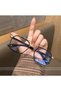 Unisex Women Men Blue Light Protected Blue Block Transparent Black New Season Vintage Glasses - 3