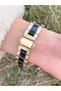 Colorful Cord Case Roman Numeral Stylish Women's Wristwatch - 3
