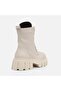 Beige Yaya Women's Flat Boots - 3
