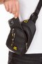 Waterproof Linen Fabric Mini Size Waist Bag with Ears and USB Port Chest Bag Bodybag