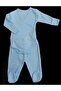 Set of 2 Long Sleeved Gloves, Double Breasted Bodysuit and Booties Bottom - 7