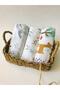 3 Pieces Multi-Purpose Muslin Cloth Cover Blanket 100% Cotton Oeko-Teks Certified 80X80 cm