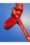 Welcome Baby Printed Red Satin Ribbon 1 cm 10 Yards - 4