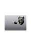 13X9 cm Gray Pitbull Aggressive Motor Bike Glass Laptop Helmet Car Sticker - 5