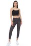 Women's High Waist Shiny Disco Knitted Tights - Gray - 3