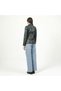 Women's Green Genuine Leather Jacket Yb-2139 - 8
