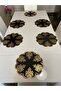 Luxury Leather 6 Piece Service Set