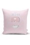 Special Design Baby Room Pillowcase with Flying Balloon Motif on Gray Floor