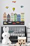 Amsterdam Houses Children's Room Sticker