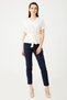 V-Neck Self Patterned Blouse - 3