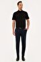 Men's Black Regular Fit Short Sleeve Shirt - 4