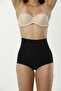 Women's Black Laser Cut Slip Corset Leaves No Trace