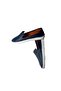 Women's Navy Blue Genuine Leather Classic Ballerinas - 2