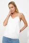 Ecru Basic tkaná halenka s páskem TWOSS19BB0224 - 7