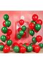 New Year's 25 Red-green Balloons - 3