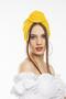 Yellow Bandana Bonnet Pre-tied Headwrap