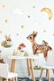 Wall Sticker Set Animals And Gazelle Forest Themed