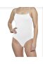Women's Cotton Rope Strap Zero Sleeve Top Lycra Snap Fastener Bodysuit - 2