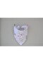 100% Organic Cotton Double Layer Muslin Fabric with Two Snaps Baby Drool Bib & Scarf - 3