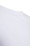 Beyaz Yakası Ribanalı Relaxed %100 Pamuk Örme T-shirt TBBSS23BF00019 - 6